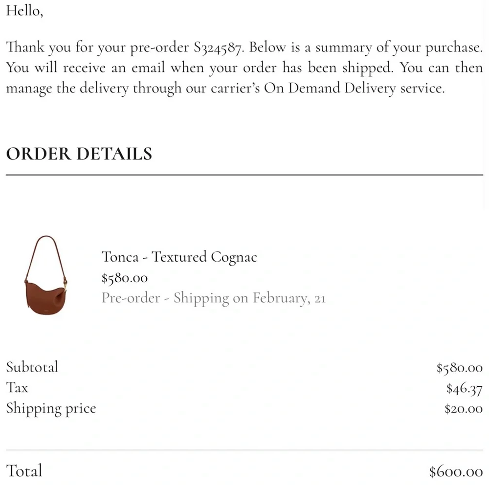 Polène Tonca Edition Textured Congnac - Picture 7 of 9